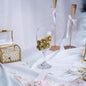 Luxurious Dhood Pilai Glass with Golden Floral Detailing