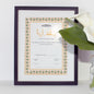 Personalized Nikah Nama Frame - 1BD