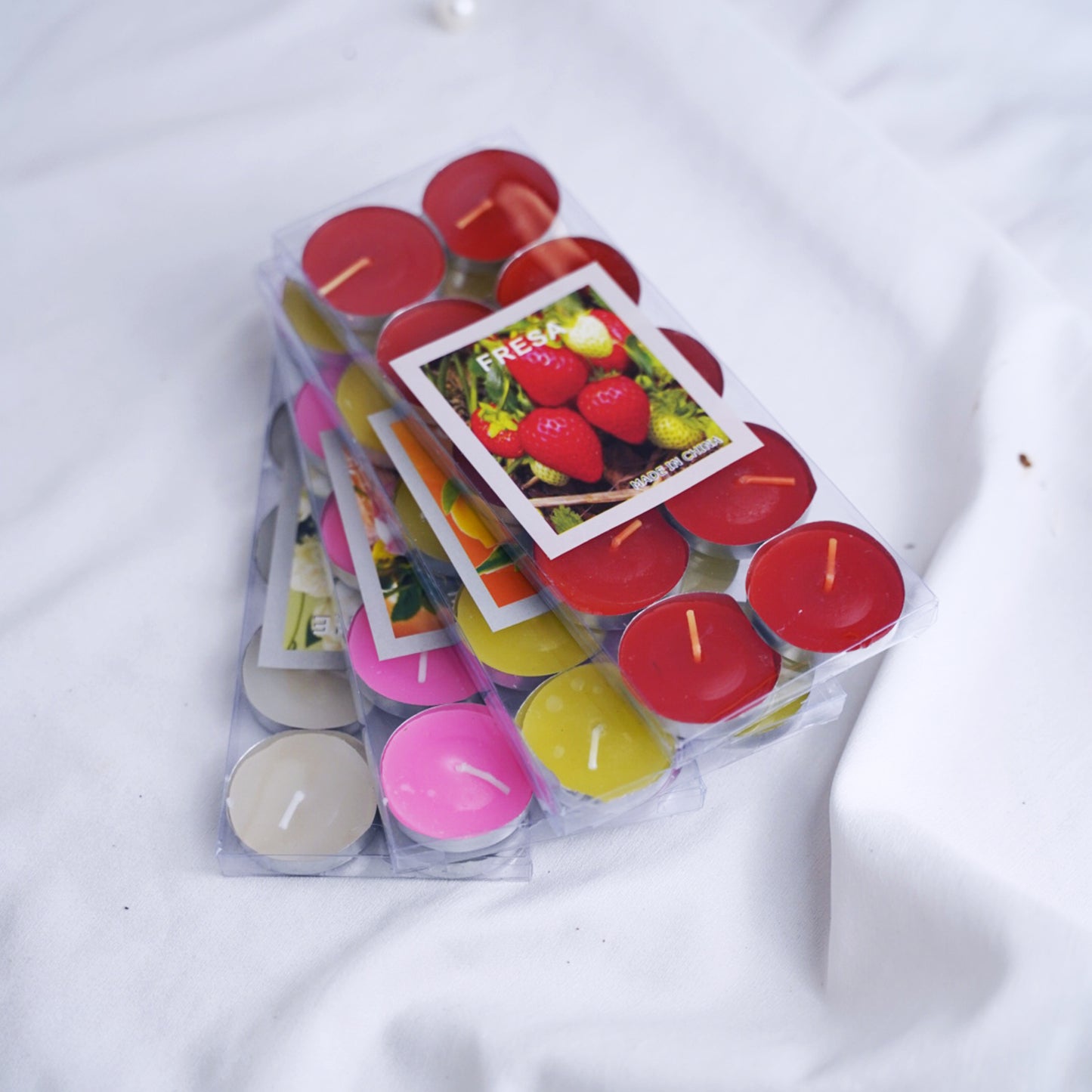 Scented Tealight Candles -  Pack Of 10